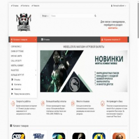 Скриншот главной страницы сайта wbseller.ru