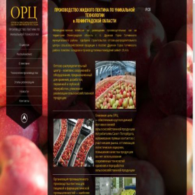 Скриншот главной страницы сайта wdc-pectin.ru