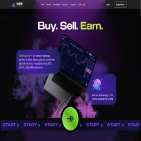 Скриншот главной страницы сайта wdrcapital.com