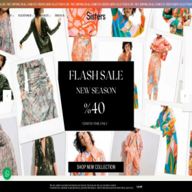 Скриншот главной страницы сайта wearsisters.com