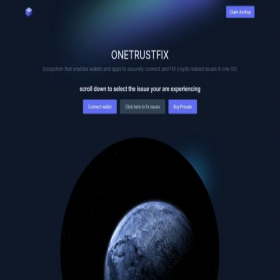 Скриншот главной страницы сайта web-1trustfix.pages.dev