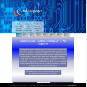 Скриншот главной страницы сайта web-designexpert.com