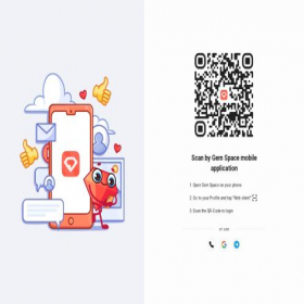 Скриншот главной страницы сайта web.gemspace.com