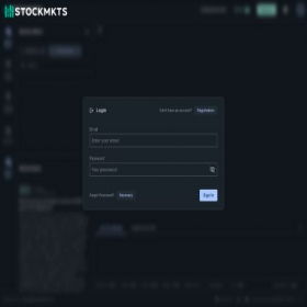 Скриншот главной страницы сайта web.stockmkts.online