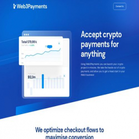 Скриншот главной страницы сайта web3paymentsolutions.io