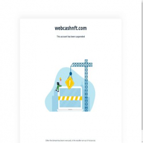 Скриншот главной страницы сайта webcashnft.com