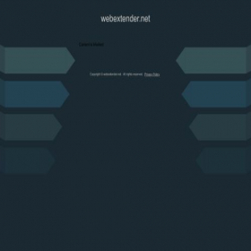 Скриншот главной страницы сайта webextender.net
