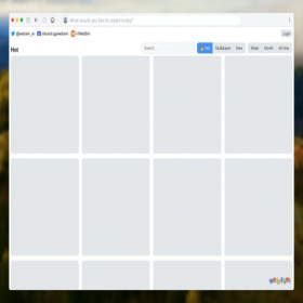 Скриншот главной страницы сайта websim.ai