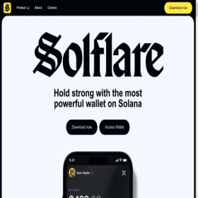 Скриншот главной страницы сайта websolflare.cc
