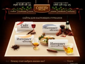 Скриншот главной страницы сайта webstud.com.ua