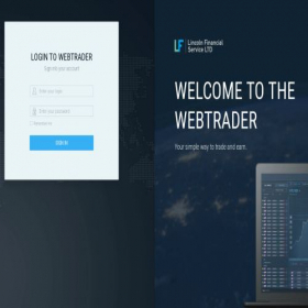 Скриншот главной страницы сайта webtrader.lincolnfinancialservicesltd.trade
