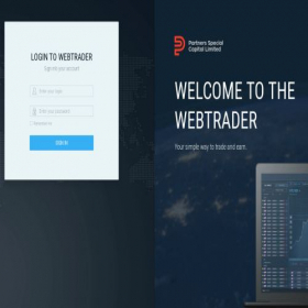 Скриншот главной страницы сайта webtrader.partnersspecialcapital.trade