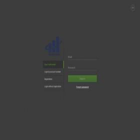 Скриншот главной страницы сайта webtrader.sdegun.com