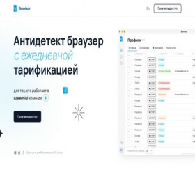 Скриншот главной страницы сайта welcome.brovisor.xyz