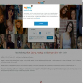 Скриншот главной страницы сайта wellhello.com