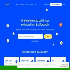 Скриншот главной страницы сайта welovenocode.com
