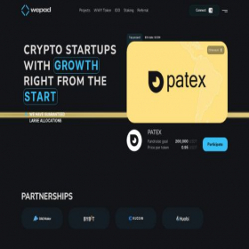Скриншот главной страницы сайта wepad.pages.dev