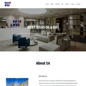 Скриншот главной страницы сайта westtexasoilgas.com