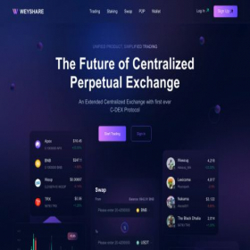 Скриншот главной страницы сайта weyshare.com