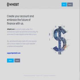 Скриншот главной страницы сайта whebit.com