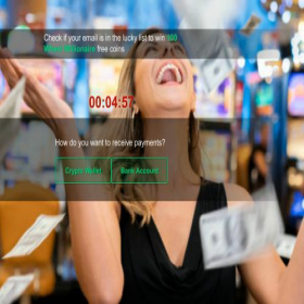 Скриншот главной страницы сайта wheelmillionaire.com