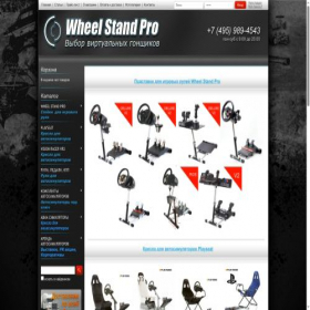 Скриншот главной страницы сайта wheelstandpro.ru