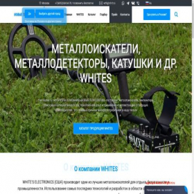Скриншот главной страницы сайта whites.nt-rt.ru