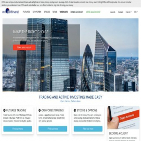 Скриншот главной страницы сайта whselfinvest.com
