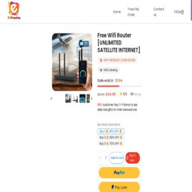 Скриншот главной страницы сайта wifi-router.nestlyhomeco.com