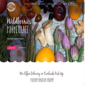 Скриншот главной страницы сайта wildberries.com