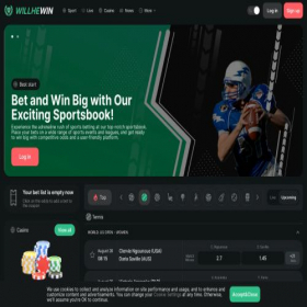Скриншот главной страницы сайта willhewin.com