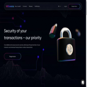 Скриншот главной страницы сайта willowens.com