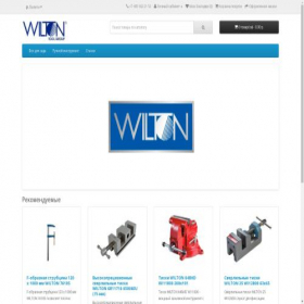 Скриншот главной страницы сайта wilton-tiski.ru