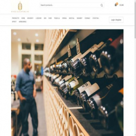 Скриншот главной страницы сайта winediscountonline.com