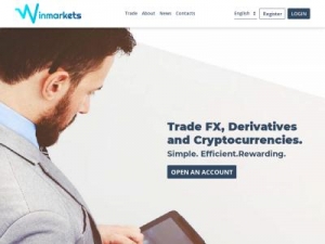 Скриншот главной страницы сайта winmarkets.co