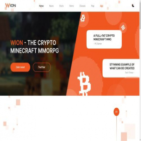 Скриншот главной страницы сайта wionworld.com