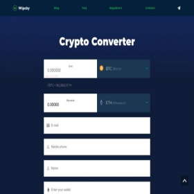 Скриншот главной страницы сайта wipeby.com