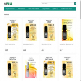Скриншот главной страницы сайта wiplus.ru