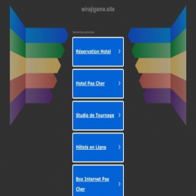 Скриншот главной страницы сайта wirajigame.site