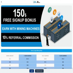 Скриншот главной страницы сайта wise-miners.com