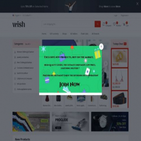 Скриншот главной страницы сайта wish-seller.com