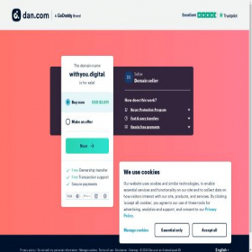 Скриншот главной страницы сайта withyou.digital