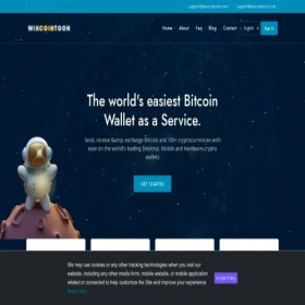 Скриншот главной страницы сайта wixcointoon.org