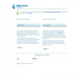 Скриншот главной страницы сайта wmcert.com