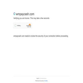 Скриншот главной страницы сайта wmpaycash.com
