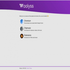 Скриншот главной страницы сайта woolyss.com