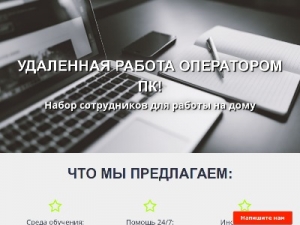 Скриншот главной страницы сайта work-int.biz