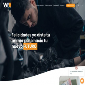 Скриншот главной страницы сайта workforcehopelatam.com