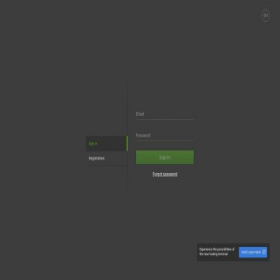 Скриншот главной страницы сайта workspace.ak-terminal.com