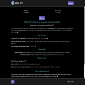 Скриншот главной страницы сайта world-gifts.xyz